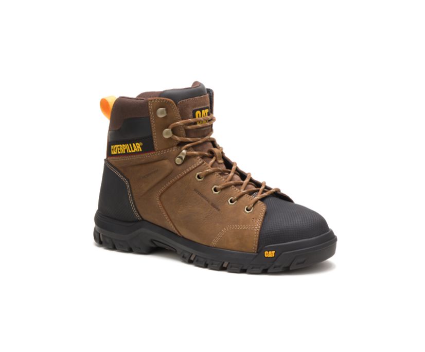 Caterpillar Wellspring Metatarsal Guard Steel toe μποτακια αδιαβροχα καφε | GR-29577