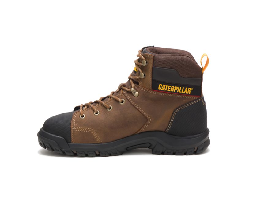 Caterpillar Wellspring Metatarsal Guard Steel toe μποτακια αδιαβροχα καφε | GR-29577