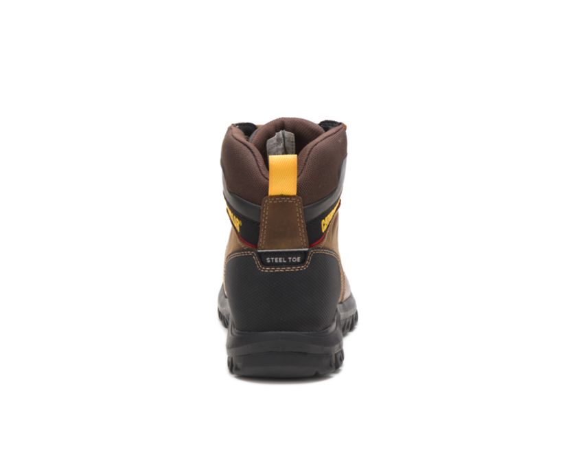 Caterpillar Wellspring Metatarsal Guard Steel toe μποτακια αδιαβροχα καφε | GR-29577