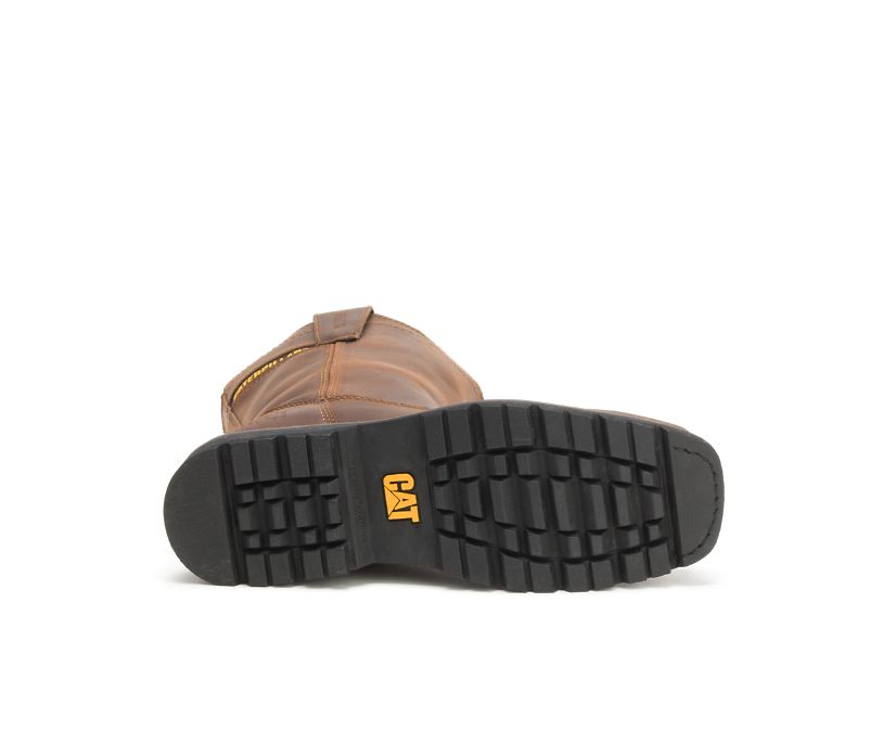 Caterpillar Wellston Pull On Steel toe Slip On μποτεσ σκούρο καφε | GR-16558