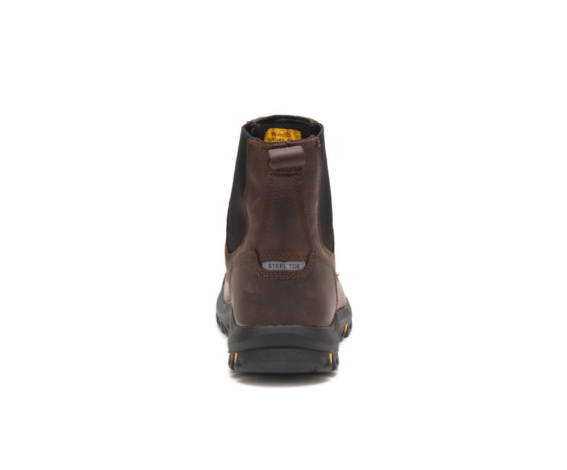 Caterpillar Wheelbase Steel toe Slip On μποτεσ καφε | GR-21763